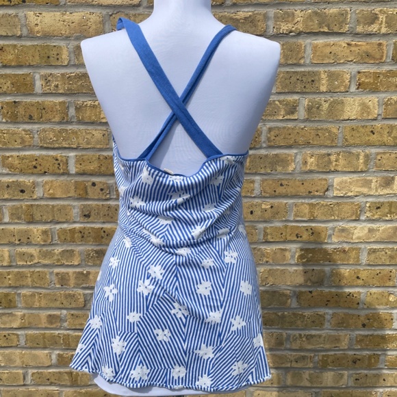 Anthropologie Little Yellow Button Tank - Picture 2 of 3